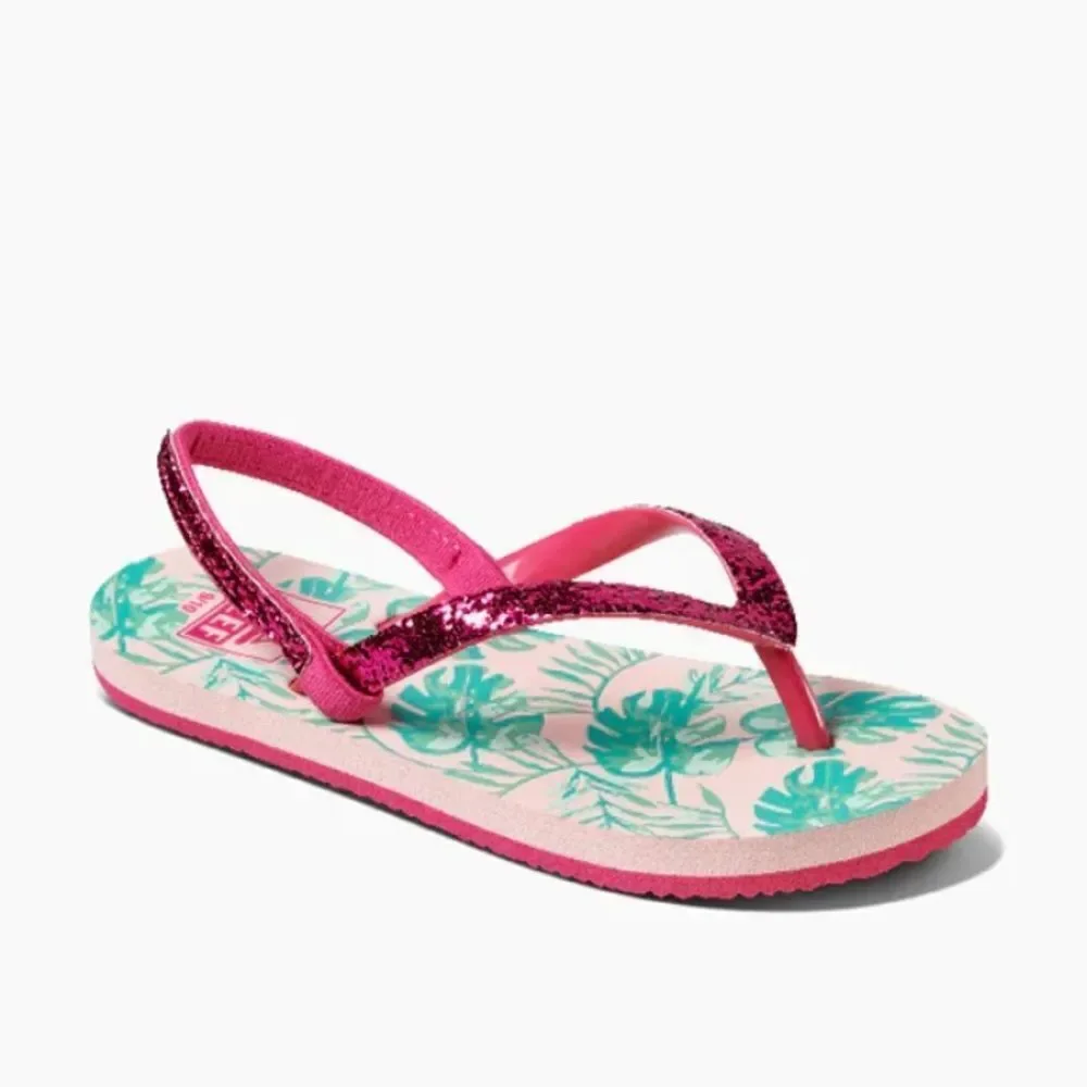 Reefs Toddler Flip Flops sz 9/10 Paradise Print NEW #J-26